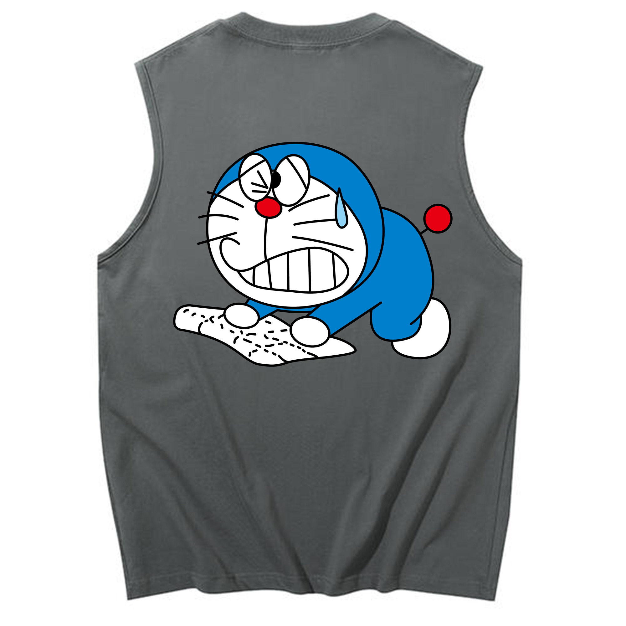 （画像用） ドラえもん Doraemon コットン100％タンクトップ（背面プリント）